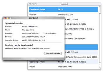 Geekbench v.2.0.17